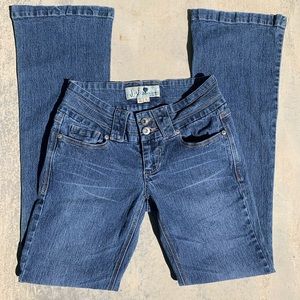 Embellished Low rise jeans